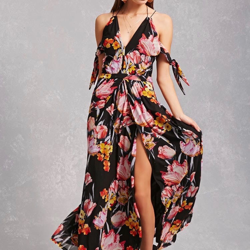 Nightwalker x Forever 21 Maxi Floral Dress
